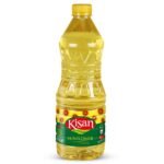 Kisan Sunflower Cooking Oil 1 - 5 Liter Pet Bottle