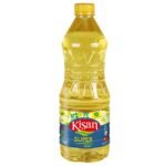 Kisan Super Cooking Oil 1 - 5 Liter Pet Bottle