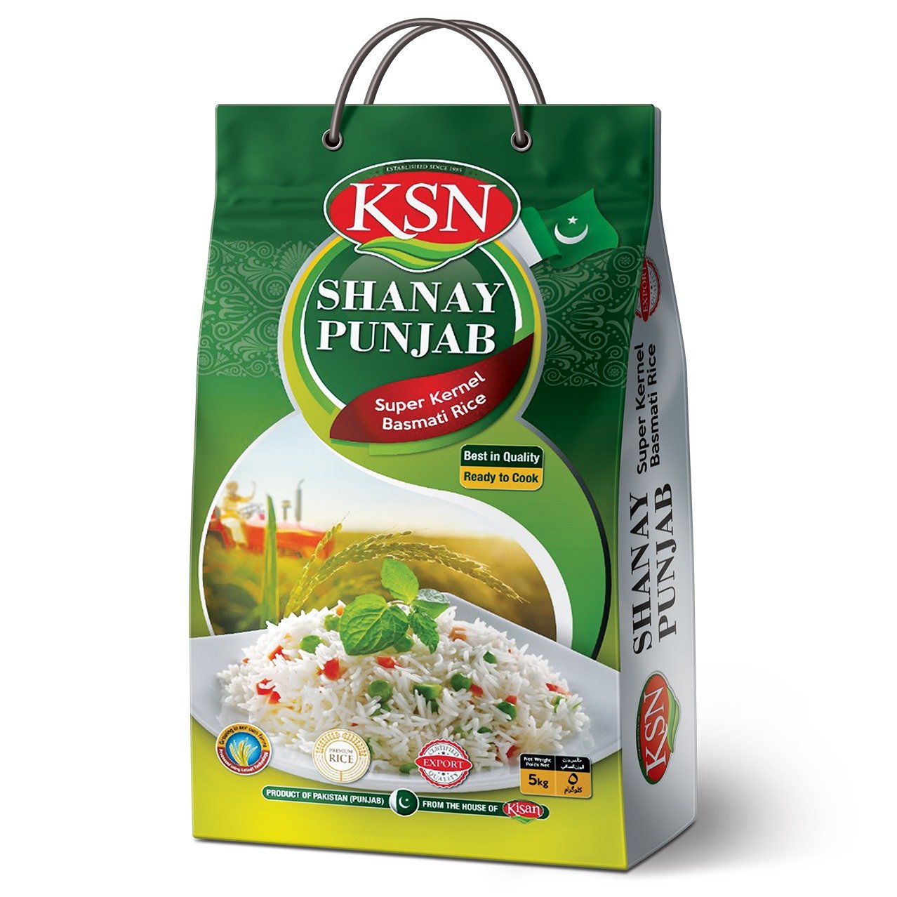 Kisan Super Kernal Basmati Rice 5 Kg